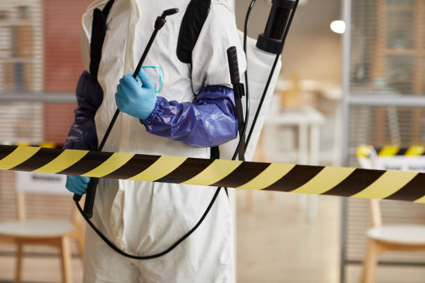 Professional Blood Cleanup technician working in Murdock, NE